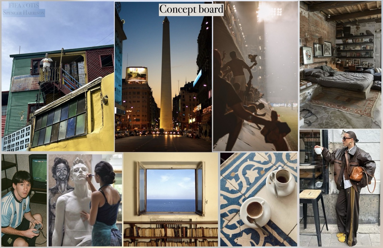 Concept board: Buenos Aires references